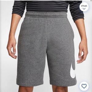 New Nike Men's Athletic Shorts in Dark Gray NEW w/o Tags